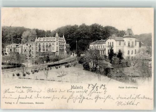 Malente 1903 Hotel Bellevue Hotel Bamberg