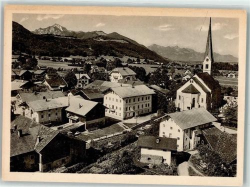 Bergen Gasthaus Zum Hochfelln Kirche Hochgern Kampenwand