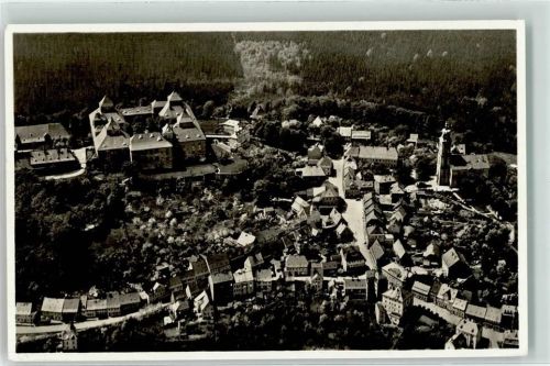 09573 O9382 Augustusburg - Fliegeraufnahme