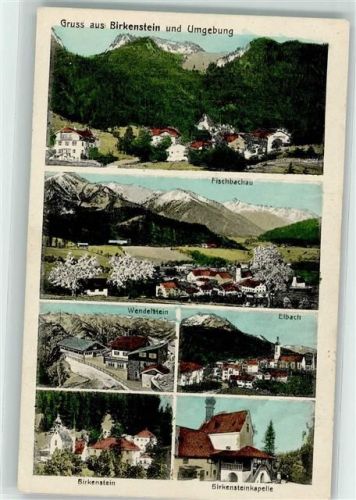 Fischbachau Wendelstein Elbach Birkenstein Birkensteinkapelle
