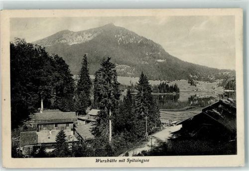 Spitzingsee Wurzhütte Hüttenstempel