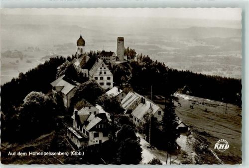 Hohenpeißenberg Gasthaus Bayerischer Rigi Fliegeraufnahme