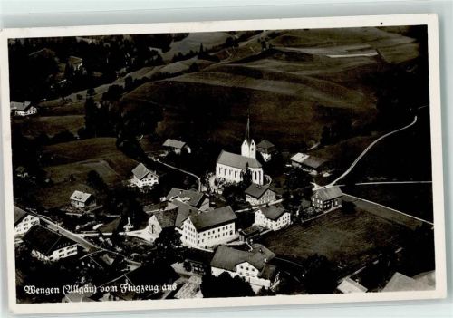 Wengen Fliegeraufnahme