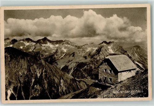 Waltenberger Haus Waltenbergerhaus Allgäuer Alpen Schafalköpfe Stempel