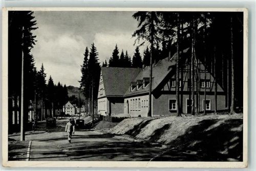 97772 W8789 Wildflecken Gebrauchsspuren Kantinenstraße Oldtimer Soldat Uniform