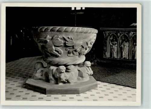 Freudenstadt 1601 - 1608 ev. Stadtkirche Römischer Taufstein 11. Jahrhundert
