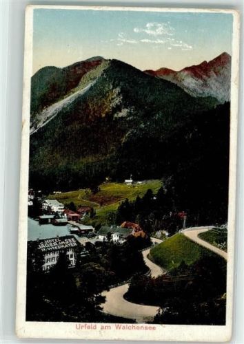 82431 W8111 Urfeld , Oberbay - Wiesmayers Hotel Post und Jäger am See