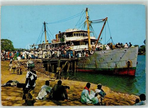 the Lady Wright at an up-river Port