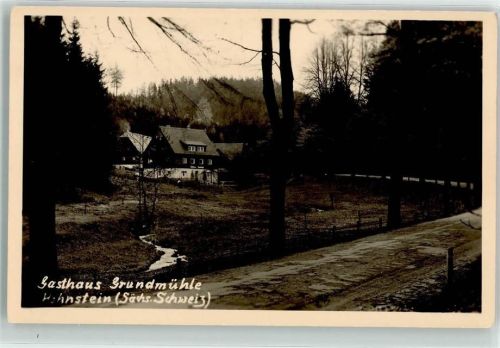 Hohnstein Gasthaus Grundmühle