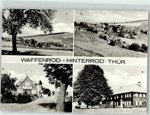 Waffenrod OT Hinterrod Gasthaus Parkcafe Gasthaus Zum kalten Hasen