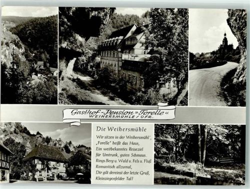 Weihersmühle Gasthaus u. Pension Forelle