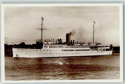 Dampfer M.S Hansestadt Danzig Marineschiffspost