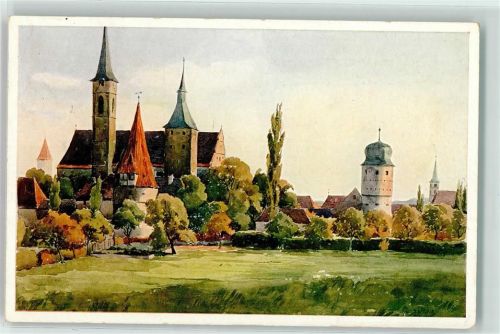 Iphofen Kirche St. Vitus Rödelseer Tor Bürgerturm