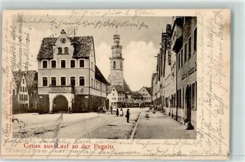 91207 W8560 Lauf a d Pegnitz 1903 - Fahrrad