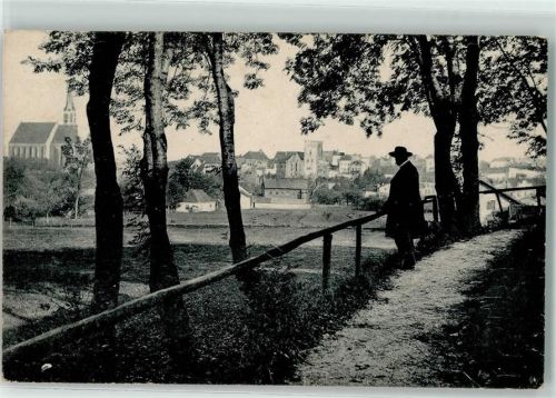 Neuötting 1918 Blick auf die Stadt