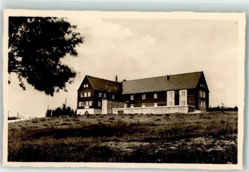 08248 O9650 Klingenthal Gebrauchsspuren Jugendherberge Aschberg