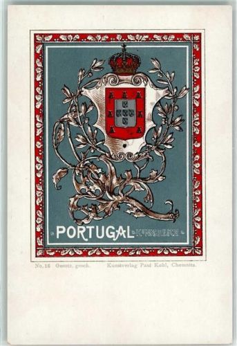 Königreich Portugal Wappen Nr.16 Verlag Kohl
