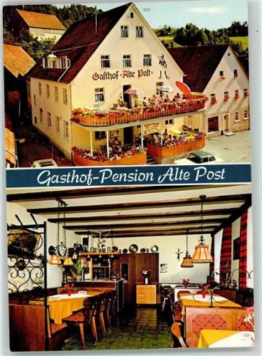 Obertrubach Gasthaus-Pension Alte Post Gastraum