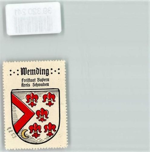 Wemding Wappen Kaffee Hag