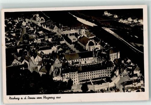 Neuburg Schloß Fliegeraufnahme