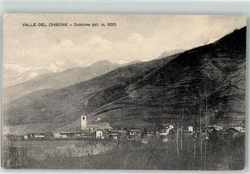 Dubbione 1910 Valle del Chisone
