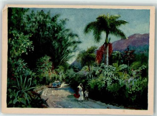West Indies Cruises S.S Reliance Einheimische Auto
