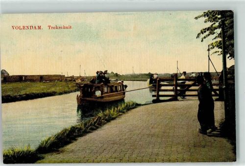 Volendam Schiffe Trekschuit Treideln