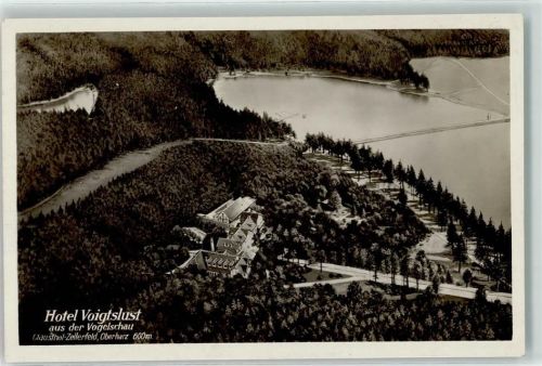 Clausthal-Zellerfeld Hotel Voigtslust Vogelschau