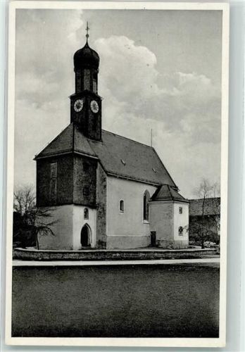 Schaftlach Pfarrkirche Uhr