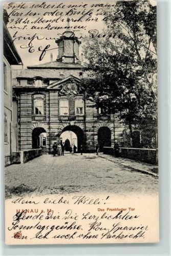 Hanau 1911 Frankfurter Tor