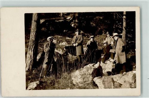 1935 Fotoapparat Wandergruppe