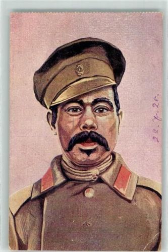 1917 Russen Type Deutsche Feldpost Volkstyp Uniform Mütze