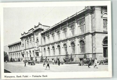 Warschau Polnische Bank Auto