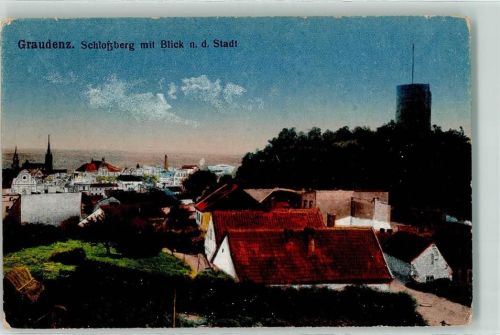 Graudenz Schlossberg Turm Kirche