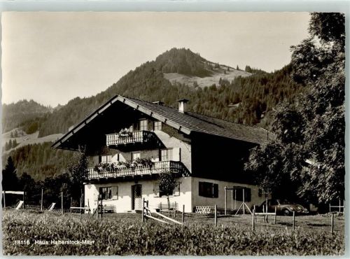 Ofterschwang Pension Haberstock-Mayr VW Käfer Allg. Alpen