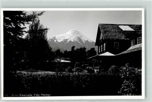 Osorno Hotel Ensenada Vole Berg Schnee