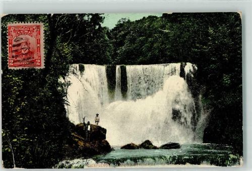 Wasserfall Männer Hut
