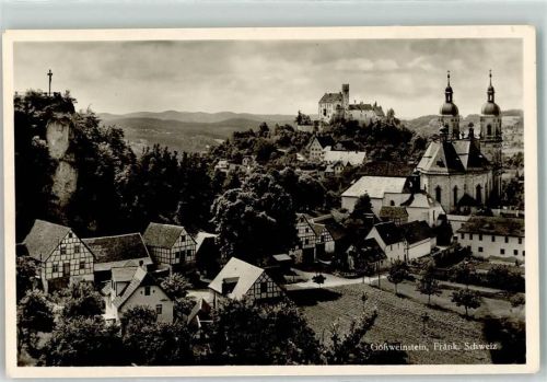 Gößweinstein Burg Wallfahrtskirche Zur Heiligen Dreifaltigkeit Franziskanerkloster