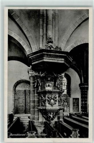 Fritzlar Dom zu Fritzlar Barockkanzel