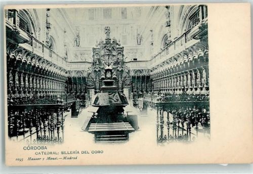 Cordoba Catedral Silleria del Coro