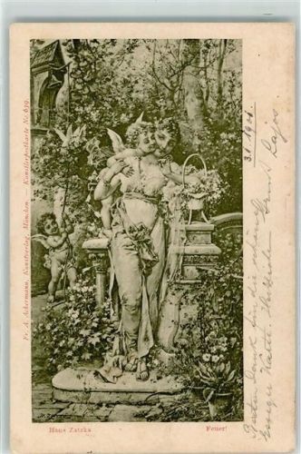 1901 Feuer , Amor Verlag Ackermann Nr. 939 AK
