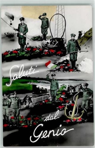 1939 Saluti dal Genio - Releon Fesselballon