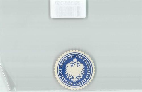 Bacau Kaiserlich Deutsches Vice-Consulat in Bacau