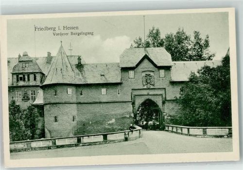 Friedberg Vorderer Burgeingang