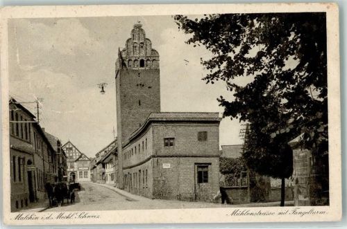 Malchin Mühlenstraße Fangelturm