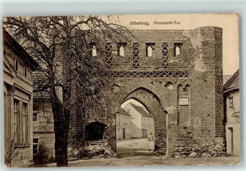 Jüterbog 1917 Neumarkt Tor