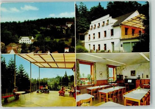Ruppichteroth Schullandheim Meiderich Gastraum Fernseher Terrasse