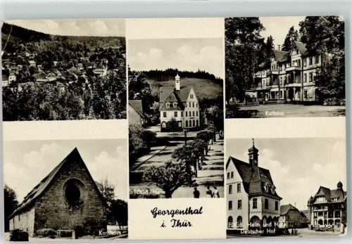 Georgenthal FDGB Heim Kurhaus Kornhaus Hotel Deuscher Hof