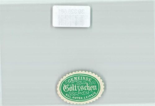 Dreiskau-Muckern Gemeinde Göltzschen Kgl. Amth. Leipzig