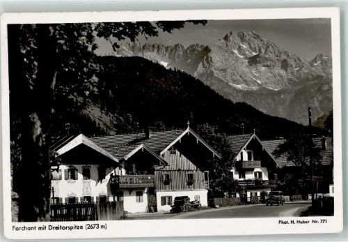 Farchant Dreitorspitze Bahnpost Zug 1366